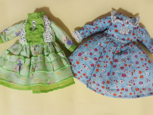Платье для текстильных кукол