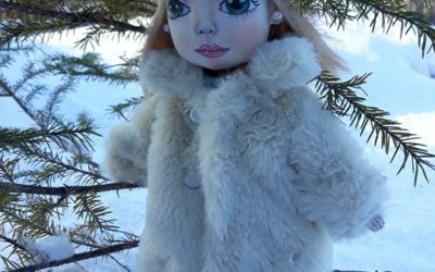 Кукла в зимней одежде видео